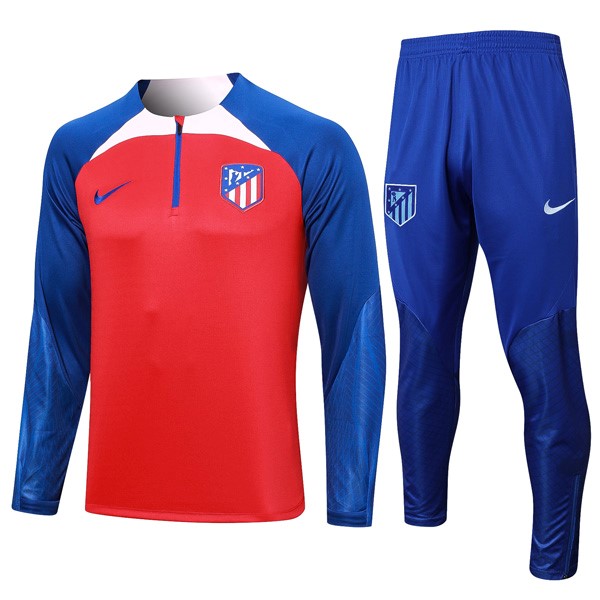 Felpa Atletico Madrid 2024 Blu Rosso 2